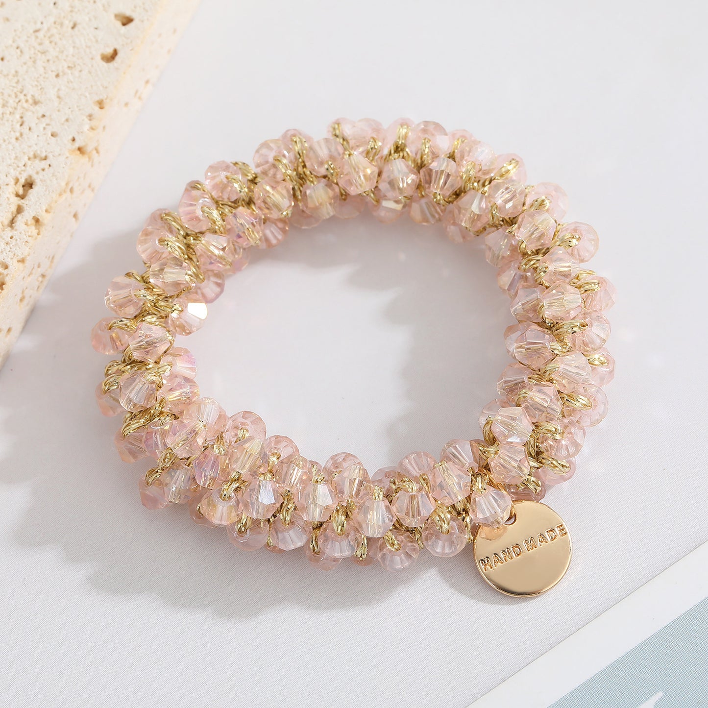 Multicolor Crystal Pearl Hair Ring Simple Girl Tieshair Bands Ins 9210f5af ca36 4e3c b3ea 82c0a524a88d