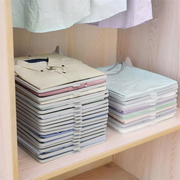 Multifunctional Durable Plastic Laundry Storage Fold Board Unique Clothing Shelves 9225560567475