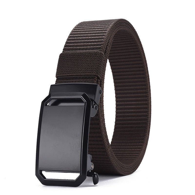 Men's Toothless Automatic Buckle Canvas Belt 92289c64 87a9 495f acb3 4ea2986c72b1