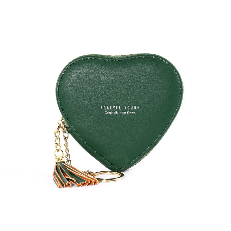 Personalized Key Chain Lovely Heart-shaped Coin Bag 92339ffe 92a6 4806 a3bf d660e5594952