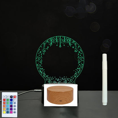 3D Acrylic Board Handwriting Message Board LED Light - HD Wireless Product #57