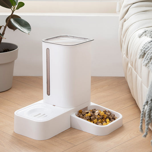Pet Automatic Water Storage Double Plastic Pet Bowl 9262fed7 6e8d 4730 bb96 ba24cdf0cd1e