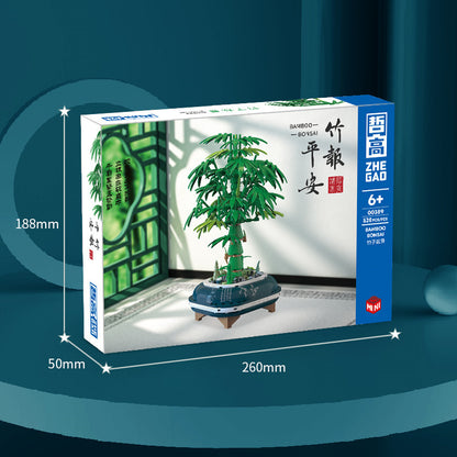 Bamboo Micro-particle Building Blocks Bonsai Decoration 9268529c 80c6 499d 8fda bca3eff66af6