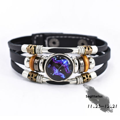 Personalized Three-layer Woven Beads Leather Bracelet 926b2a11 c488 440b 8629 68e000f7f8b2 trans