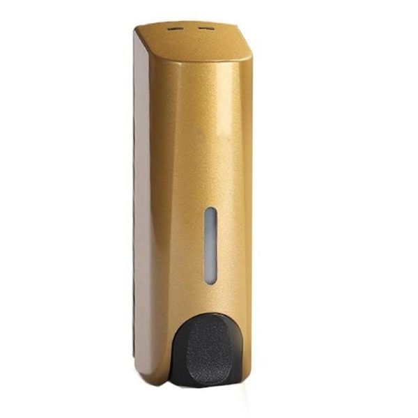 Plastic Wall Mount Soap Dispenser  Black Bathroom Shower Shampoo Liquid Dispenser Set Hotel Mall Kitchen Soap Bottle 350ml 92