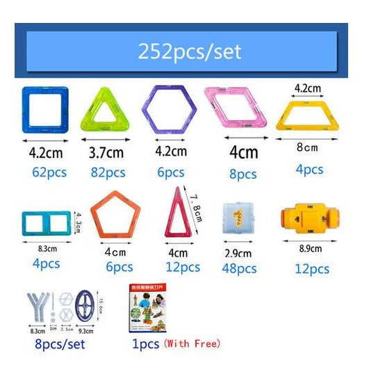 Mini Magnetic Piece Educational Toys 928292892348