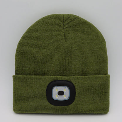 LED Knit Hat Button Cell Type Knitted Hat With Light Glowing 9283703629100 751601e3 0b28 475d ae88 585f95d61b6e