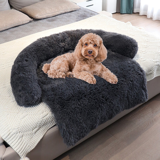 Removable Pet Dog Mat Sofa Dog Bed Soft Pad Blanket Cushion Home Washable Rug Warm Cat Bed Mat For Couches Car Floor Protecto