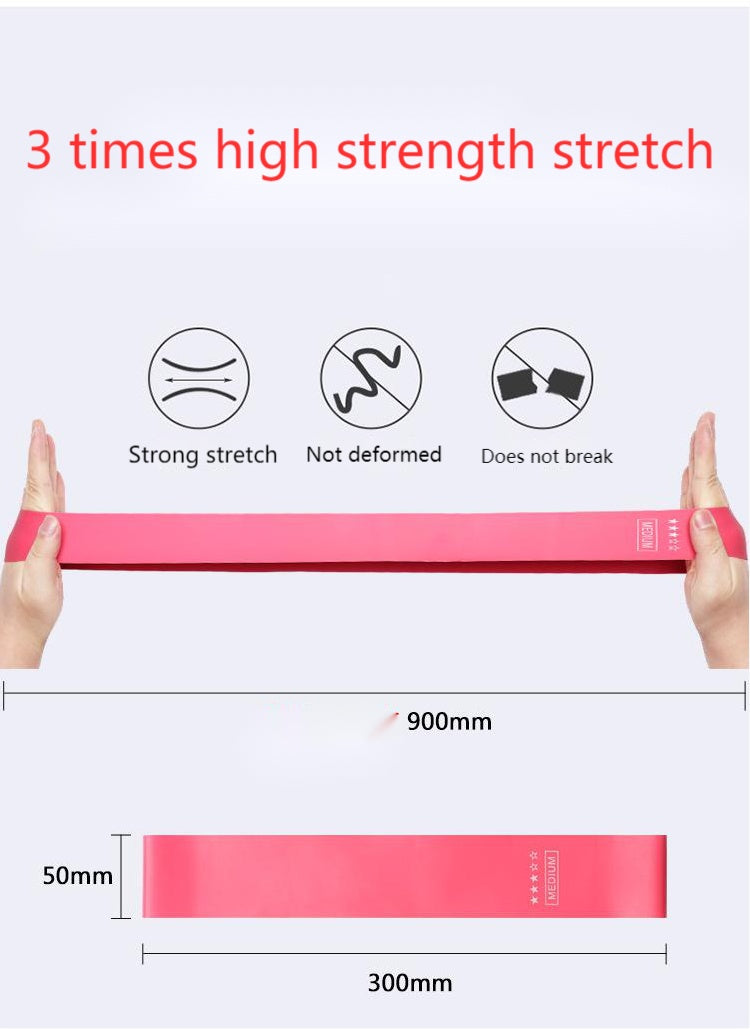 Sports Strength Training Elastic Band Elastic Ring 929022755369