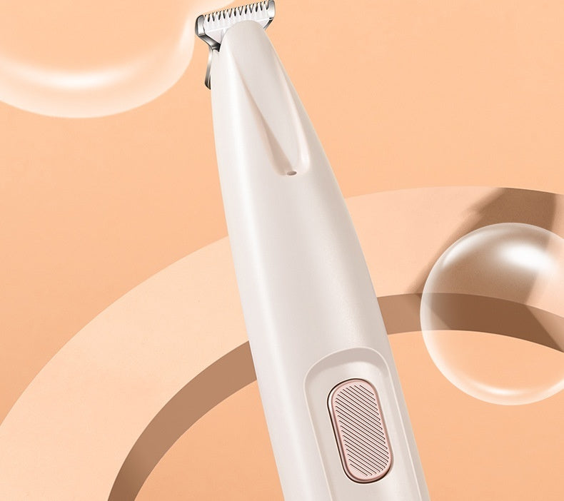 Pets Dog Paw Trimmer With LED Light Fully Waterproof Pet Hair Trimmer With LED Display Dog Clippers For Grooming Widen Blade 