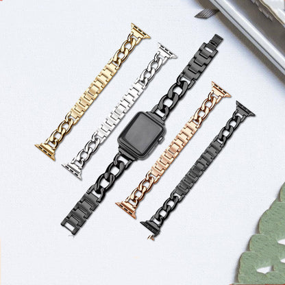 Strap Metal Wrist Strap Stainless Steel Denim Single Chain Watch Band 92a03363 9211 46eb a730 ab2c91ac31ec