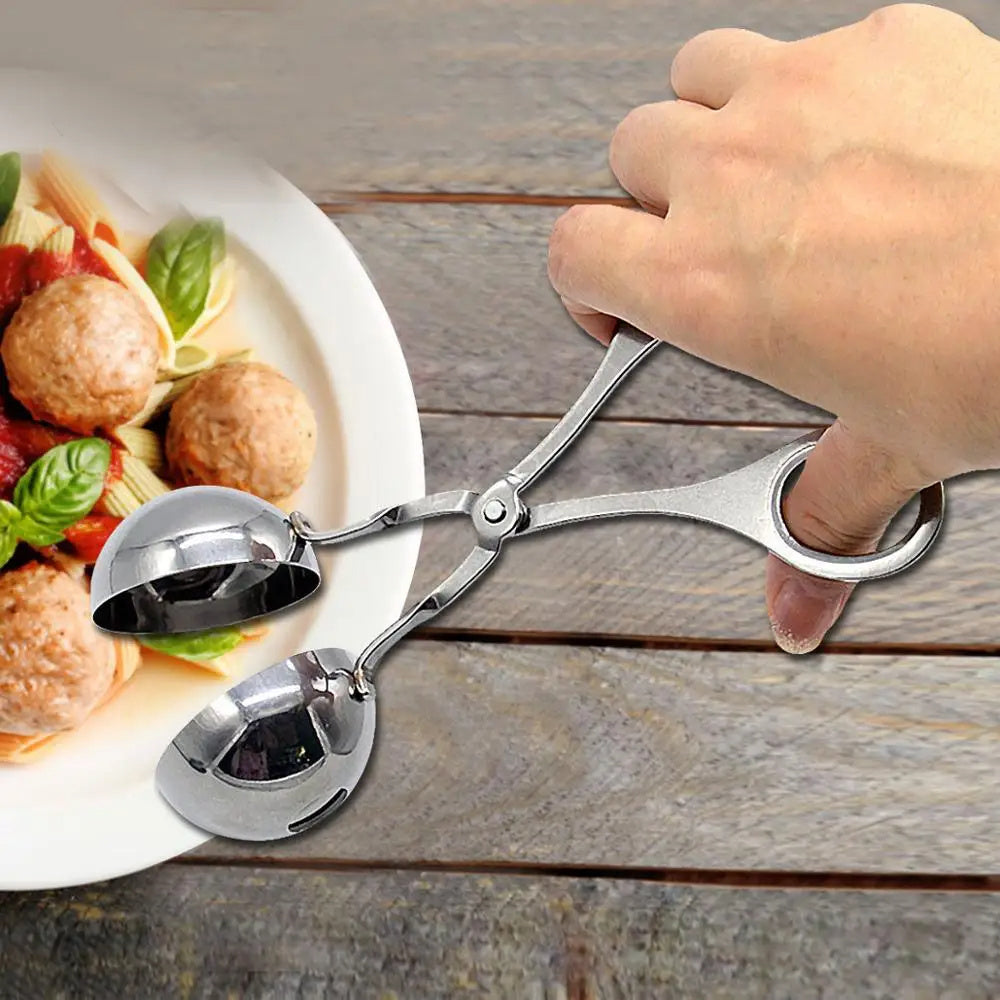 Meatball Maker Tool Clip Fish Meat Rice Ball Making Mold Tools Stainless Steel Meat Baller Tongs Kitchen Gadgets 92ae4037 369