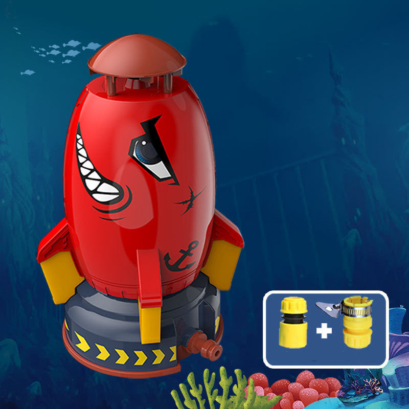 Rocket Launcher Toys Outdoor Rocket Water Pressure Lift Sprinkler Toy Fun Interaction In Garden Lawn Water Spray Toys For Kid