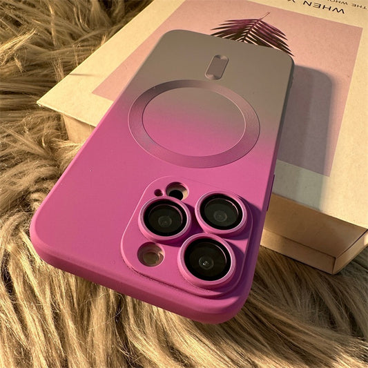 Liquid Silicone Two-tone Gradient Magnetic Phone Case 92cdd3a1 d6c8 4a82 a9a8 fec747863089