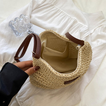 Niche Design Vacation Straw Tote Bag 92cfe0d4 27ea 46f8 9ba2 fef0f0ce292e