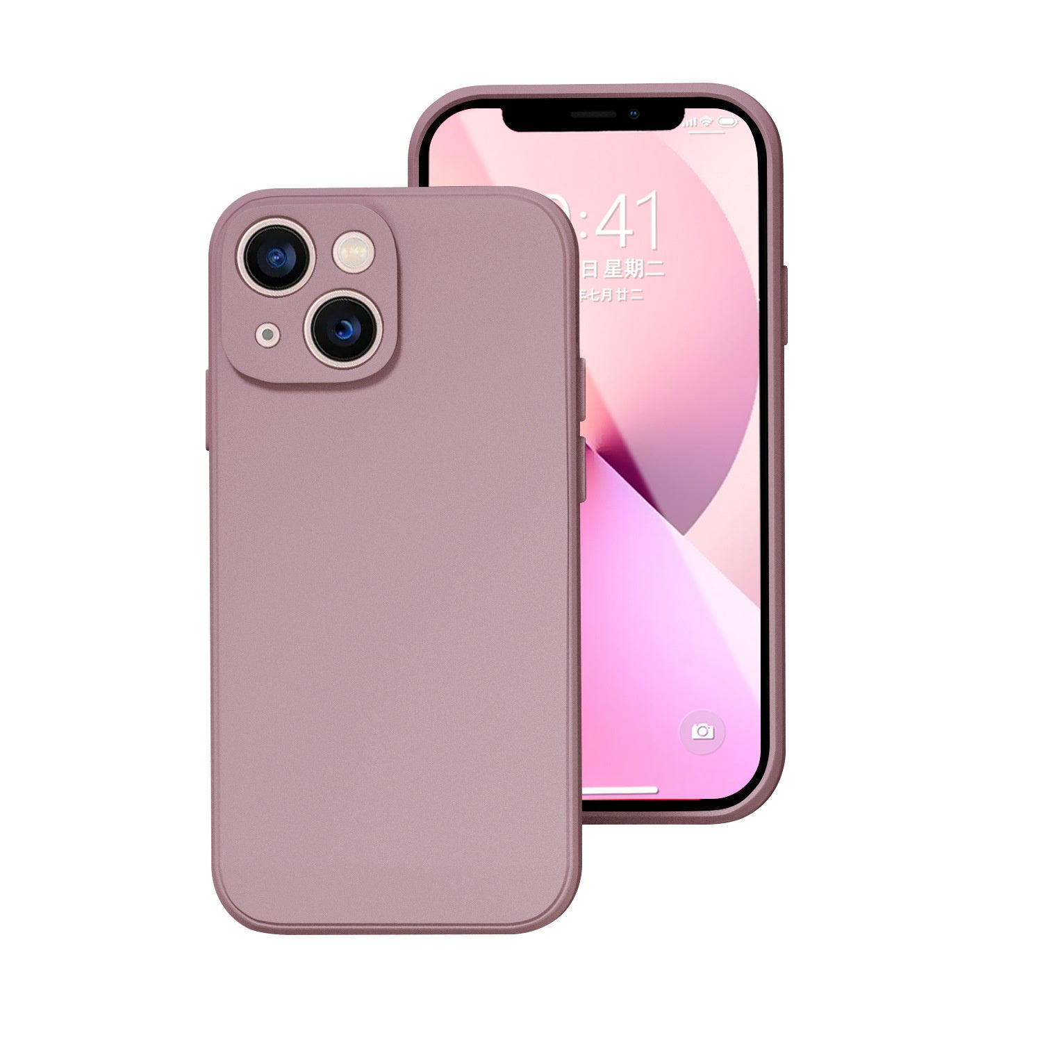 Solid Color Tpu Soft Shell Frosted Protective Cover - 图片 2