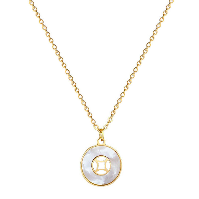 Beimu Coin Women's Simple Short Collar Chain 9301d9e4 1934 4921 a336 b45b46cc192e