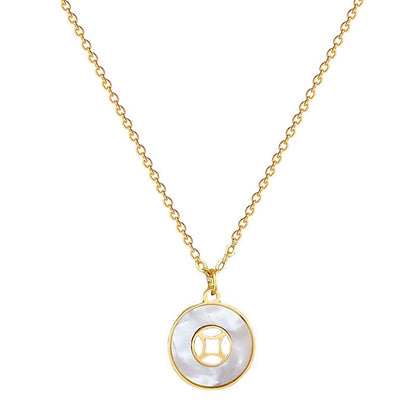 Beimu Coin Women's Simple Short Collar Chain 9301d9e4 1934 4921 a336 b45b46cc192e