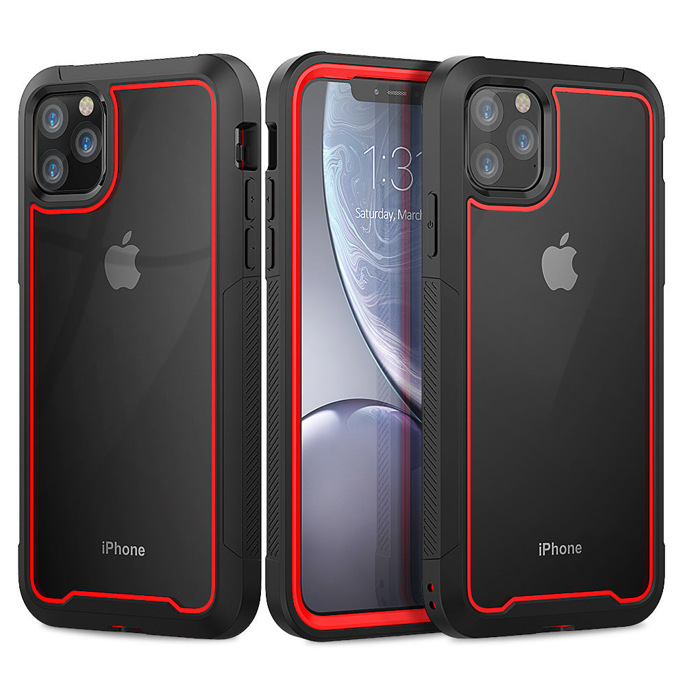Mobile Phone Protective Cover With Transparent Frame 930242354174