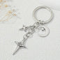 Alloy Star Hollow Keychain Ornaments Couple Men's And Women's Bags Pendant 9302faf3 8a5b 440b 9275 f0946b30bb20