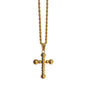 18k Real Gold Plated Titanium Steel Cross Sun Pendant Necklace - HD Wireless Product #5