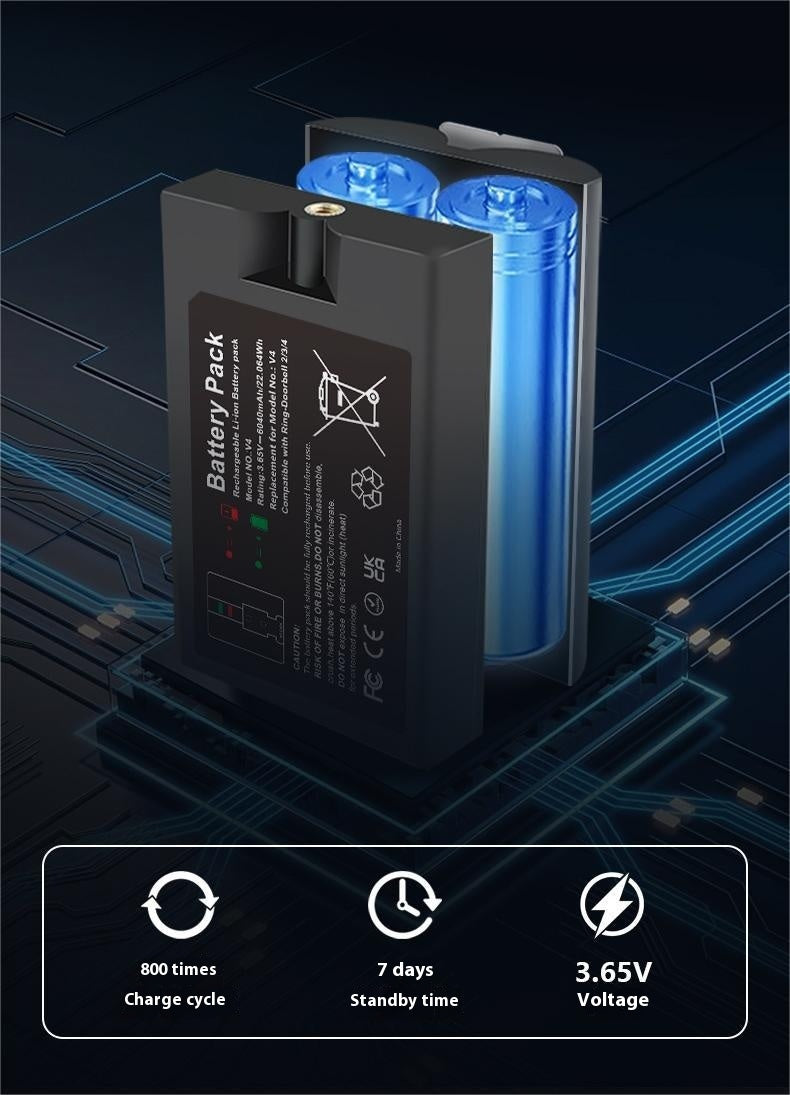 V4 Doorbell Battery SM002 Video Doorbell - 图片 8