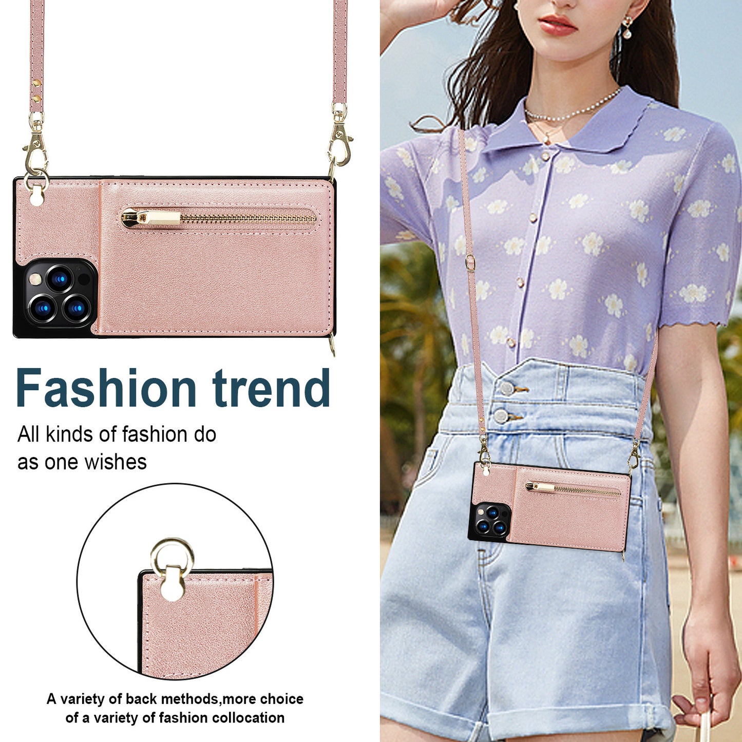 Phone Case Crossbody XR Zipper Mobile Phone Protective Cover 931f4802 f6fb 4596 ab45 ab74648b32b2