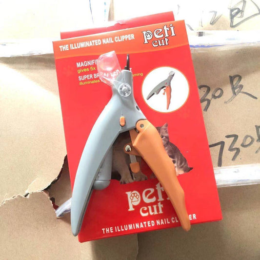 Pet LED With Light Nail Scissors Dogs And Cats Cleaning Scissors Beauty Luminous Nail Clippers 93286a21 273a 4764 a9c7 3e8021