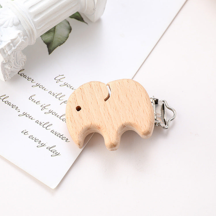 Stainless Steel Beech Animal Pacifier Clip 932beaf8 1dee 4bae a1f1 04b0af0f867a