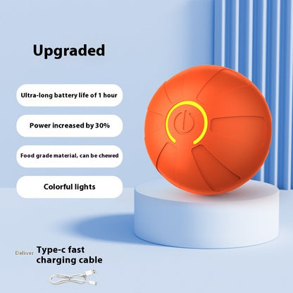 Pets Electric Jumping Ball Automatic Dog-teasing Luminous Pet Products Pets Dogs Training Products Ball Toys For Dogs Resista
