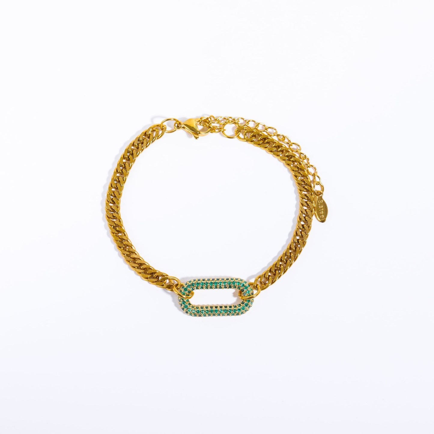 New Full Diamond Necklace Punk Rock Diamond-embedded Geometric Clavicle Chain 93378343 2d6a 4b2c 99c9 86bf6cb8e93f