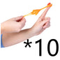 Catapult Launch Rubber Catapulted Chicken Toys Light Finger Prank Stretchy Flying Ejection Toy Slingshot Turkey Sticky 934f2a