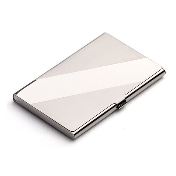 304 Stainless Steel Laser Sculpture Business Card Case - 图片 9