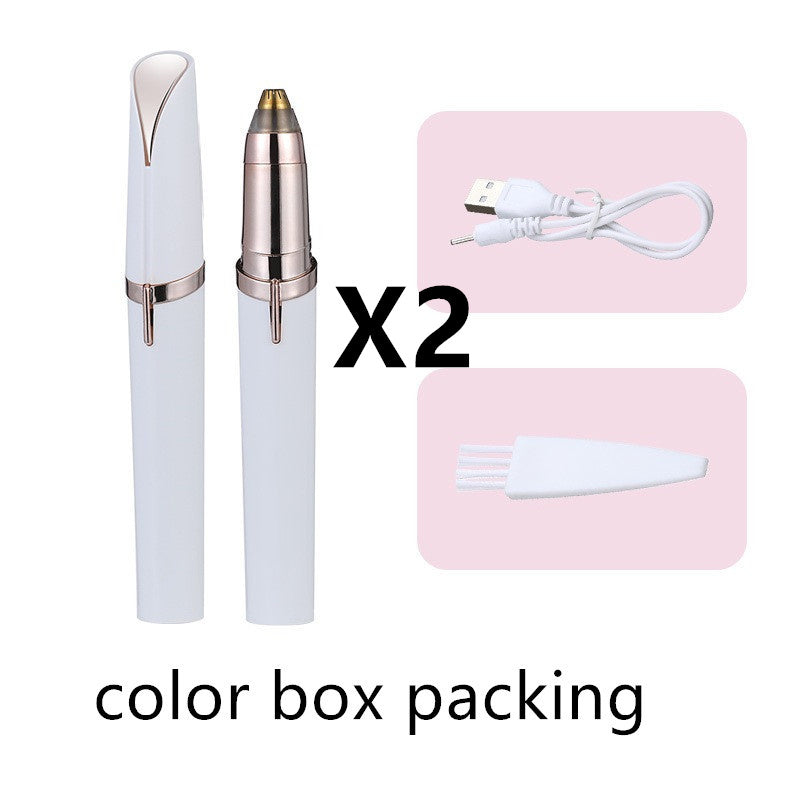 Eyebrow Epilator Maquiagem Profissional Completa Trymer Do Brwi Eye Brow Trimmer For Rasoir Visage Femme Make Up Eye Brow Sha