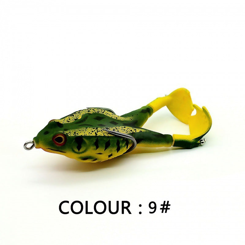 Topwater Fishing Lure Double Propeller Frog Soft 9353de13 c43e 4337 a855 17fec0249f3a