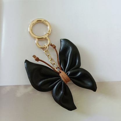Butterfly Keychain Cars And Bags PU Leather Pendant 93681dbf b4d4 4eb9 9bf4 83f597ef979c