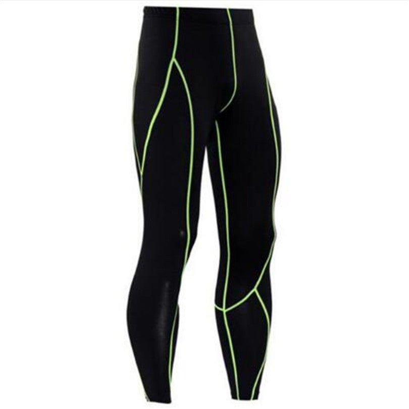 Summer Men's Blackout Compression Tight Fitting Pants 9369297879040