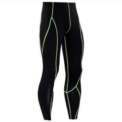 Summer Men's Blackout Compression Tight Fitting Pants 9369297879040