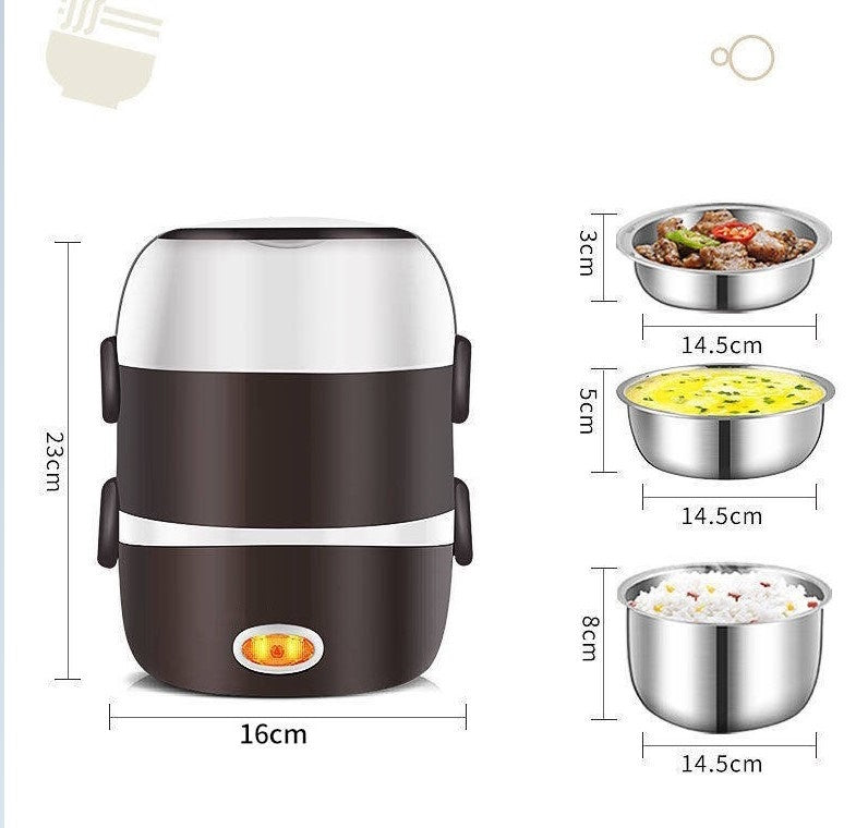 Multi-function electric cooking lunch box 937142125772