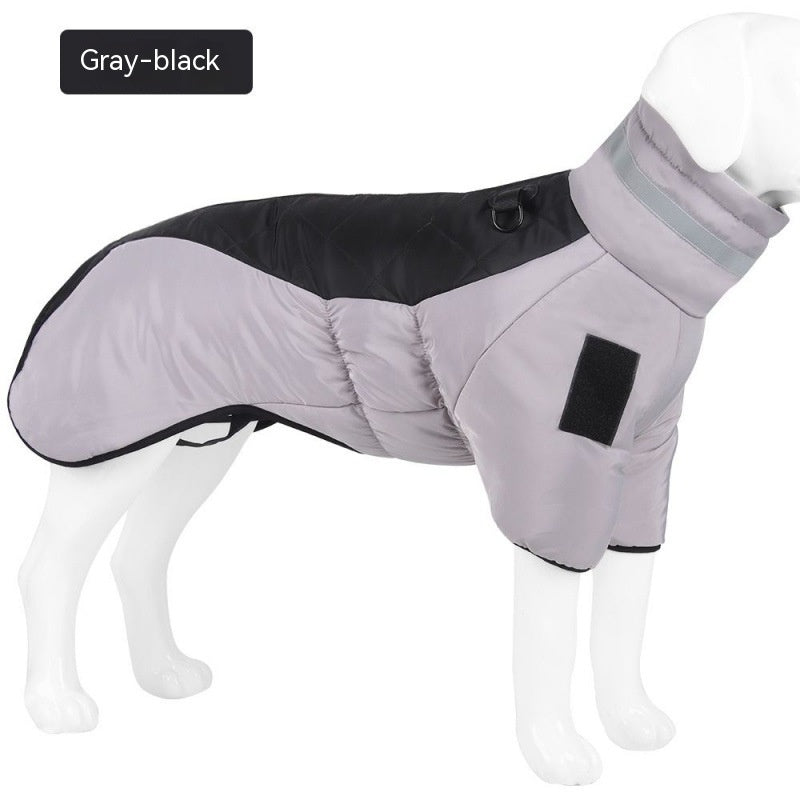 New Winter Dog Coat Waterproof Pet Clothes For Medum Large Dogs Warm Thicken Dog Vest Custome Labrador Jacket 9372f3b8 b3a0 4