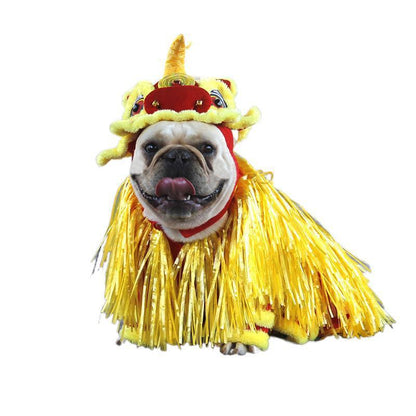 New Year Transformed Into Pet Clothing Lion Dance Costume 937e2cff 720f 469d b9e2 d7aa2136f685