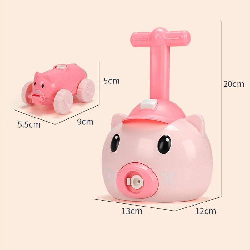 Children's Educational Toys For Piggy Pneumatic Car 938150985039