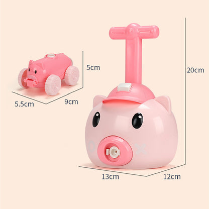 Children's Educational Toys For Piggy Pneumatic Car 938150985039
