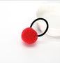 Korean candy color children's hair ball hair ring color tie hair band no seams do not hurt hair rope baby hair rope
