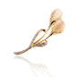 Fashion Opal Stone Tulip Brooch Pin Elegant Jewelry Flower Brooches Rhinestone 938713267294