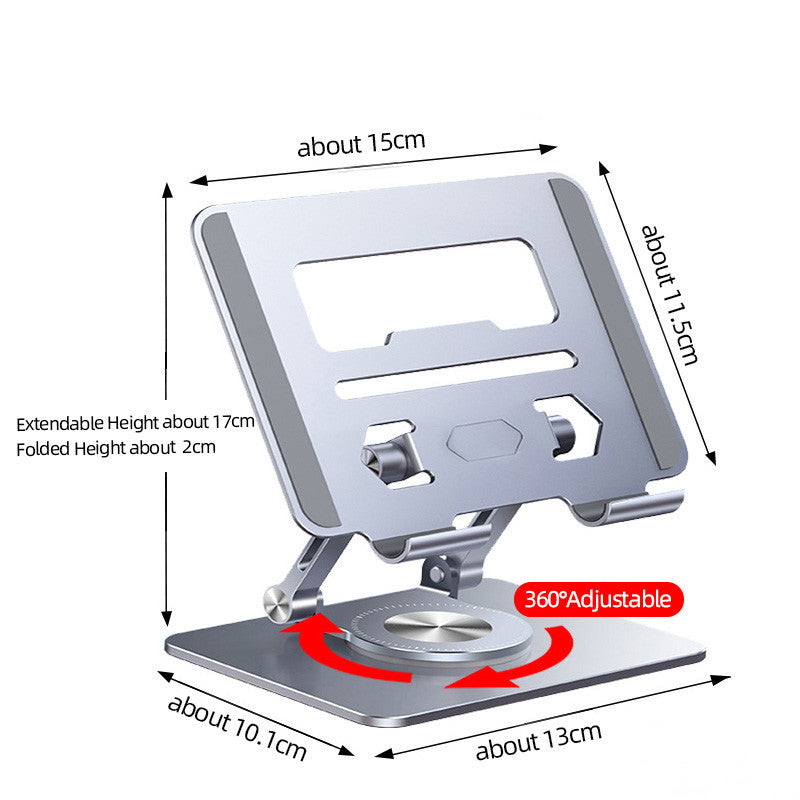 Tablet Stand Rotates 360Degrees Folding Portable - 图片 3