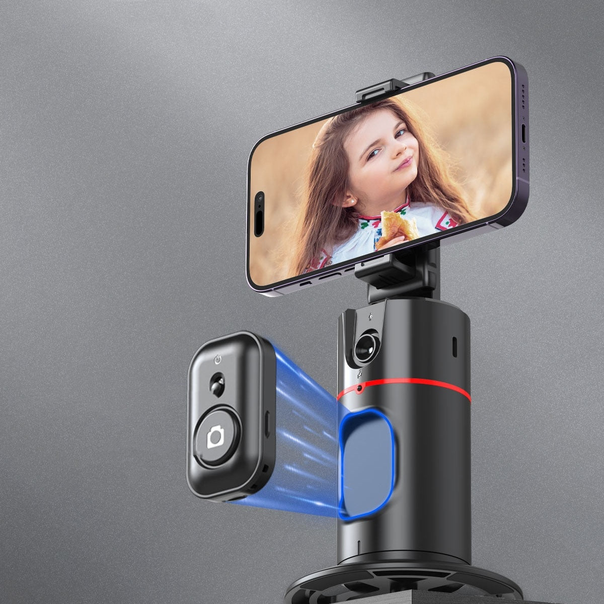 360 Degree Intelligent AI Facial Recognition Tracking And Tracking Stabilizer - 图片 6