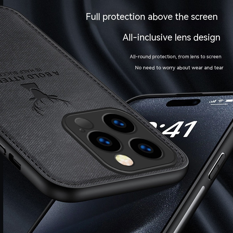 Cloth Deer Head Business Ultra Thin Anti Drop Cover - 图片 2