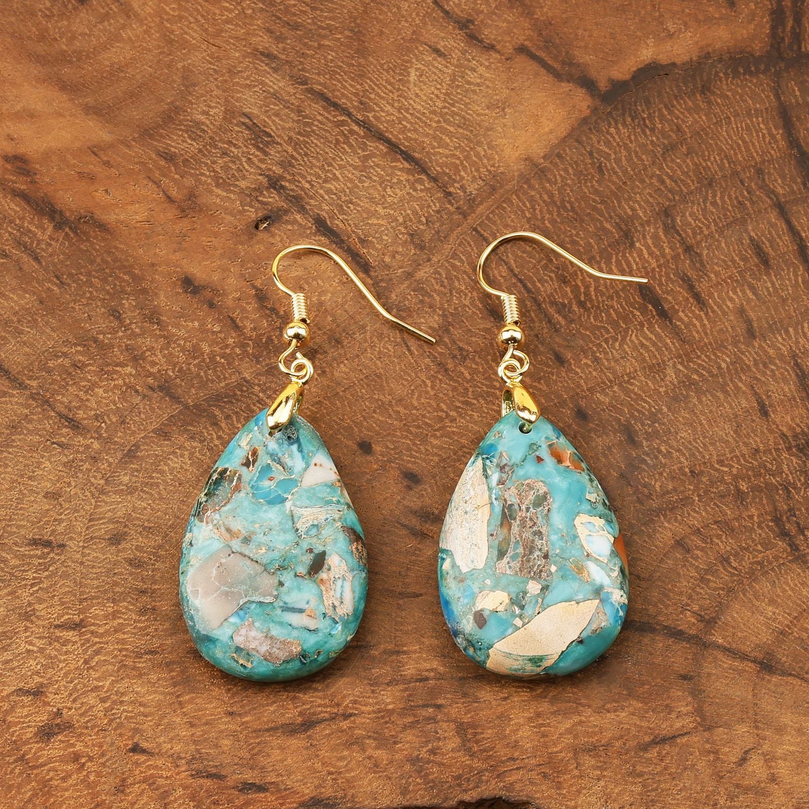 Women's Natural Stone Simple Earrings 93a03185 b01f 49d9 abc9 97cbc06a115c