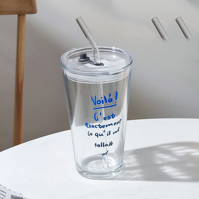 Household Glass Water Cup With Lid 93a53f6b e0e9 44d6 af76 45ad87020047